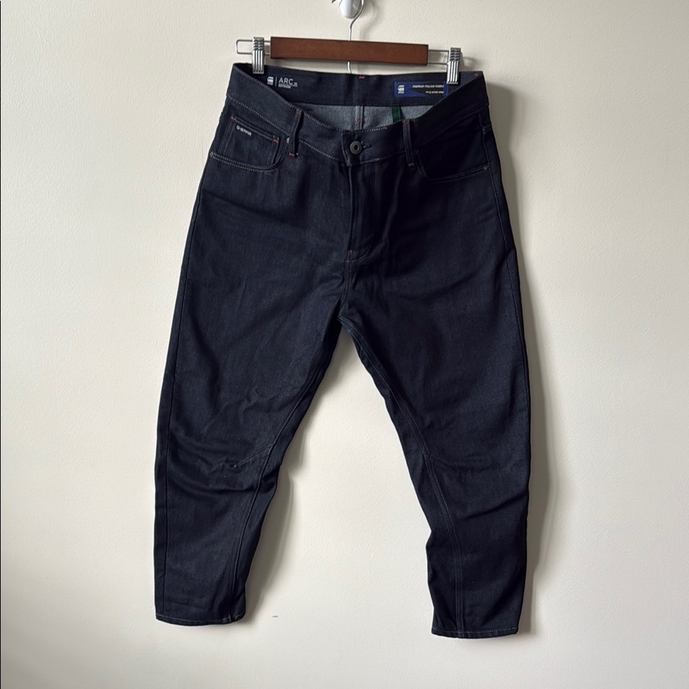 G-Star Black Relaxed Jeans Premium Comfort Barrel Style